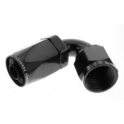 Redhorse 6120-10-2 10AN 120Deg Female Alum Hose End Black