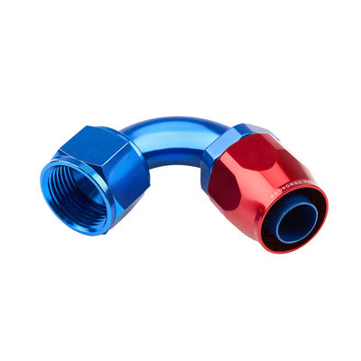 Redhorse 6120-12-1 12AN 120Deg FM Hose End Aluminum Red Blue