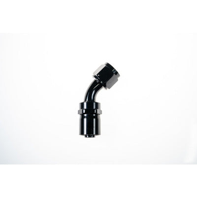 Redhorse 7042-16-2 16AN 45Deg Crimp Hose End Black