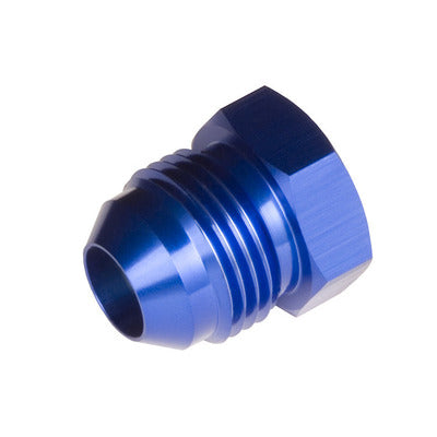 Redhorse 0806-08-01 8AN Flare Plug 1/pkg Blue