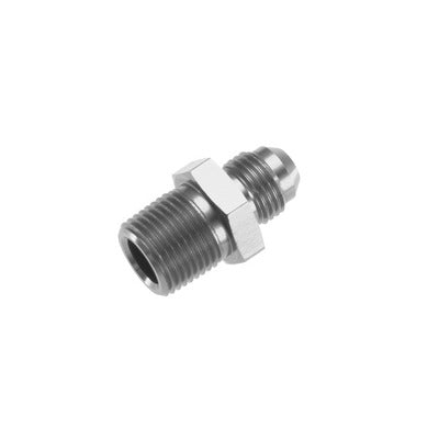 Redhorse 816-04-04-5 4AN STR Male Adapter 1/4in NPT Male Clear