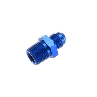 Redhorse 816-04-06-1 4AN STR Male Adapter 3/8in NPT Male Blue