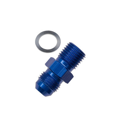 Redhorse 8161-06-18-1 6AN to M18x1.5 Fitting Inverted Flare Male Blue