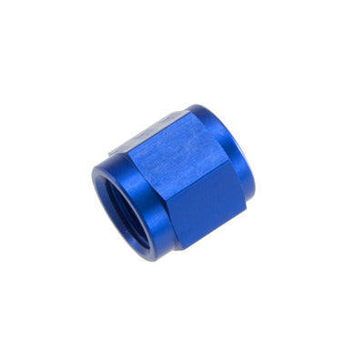 Redhorse 0818-03-01 3AN Aluminum Tube Nuts 3/8in x 24 Blue 6/pkg