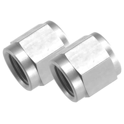 Redhorse 0818-06-05 6AN Aluminum Tube Nut 3/8in Hard Line 2pcs CLR