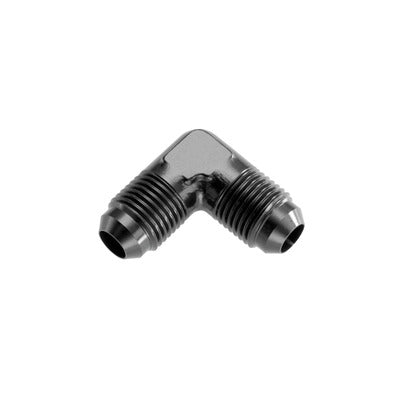 Redhorse 0821-03-02 3AN Male to 3AN Male 90Deg Flare adapter BLK
