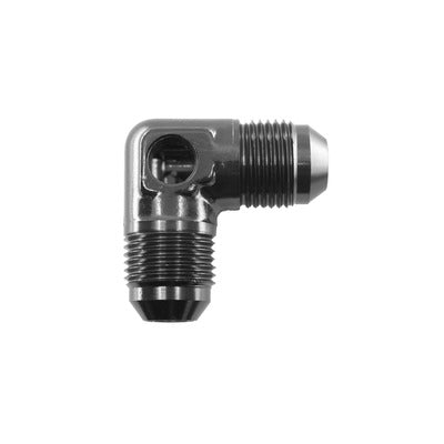Redhorse 8218-08-02 8AN 90 Degree Adapter W/ 1/8IN NPT Port Black