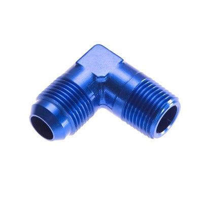Redhorse 822-06-08-1 6AN 90Deg to 8AN NPT Adapter Blue