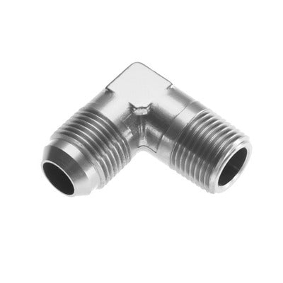 Redhorse 822-08-08-5 8AN 90Deg Male Adapter to 1/2in NPT Male Clear
