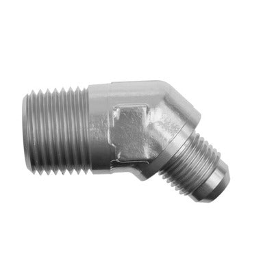 Redhorse 823-06-04-5 6AN 45Deg Male Adapter to 1/4in NPT Male Clear