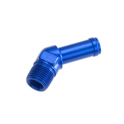 Redhorse 844-04-02-1 1/4in Hose to 1/8in NPT Male 45Deg Blue
