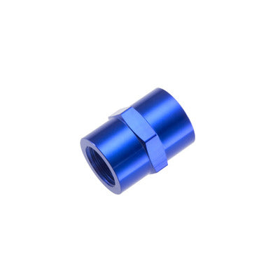 Redhorse 0910-04-01 1/4in NPT Female Pipe Coupler Blue