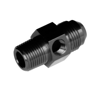 Redhorse 9194-06-04-2 6AN ML to 1/4in NPT ML 1/8in NPT Hex Black