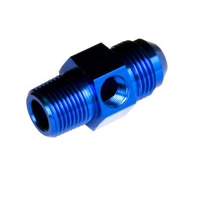 Redhorse 9194-06-06-1 6AN ML to 3/8in NPT ML 1/8in NPT Hex Blue