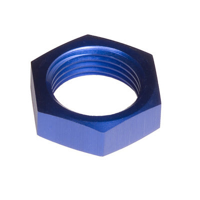 Redhorse 0924-08-01 8AN Aluminum Bulkhead Nut 2/pkg Blue