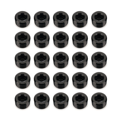 Redhorse 932-06-25-2 3/8in NPT Socket Head Pipe Plug 25/pkg Black