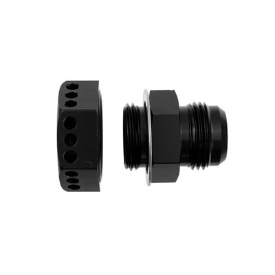 Redhorse 9832-12-2 Valve Cover Vent Fitting -12AN  Black