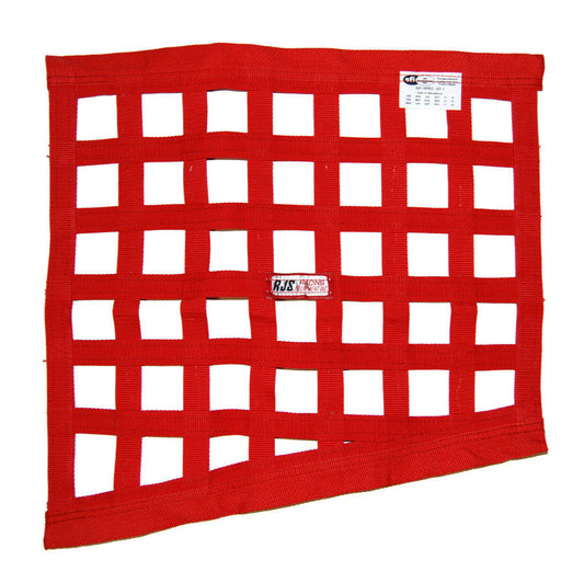 RJS Angled Drag Window Net (Red)