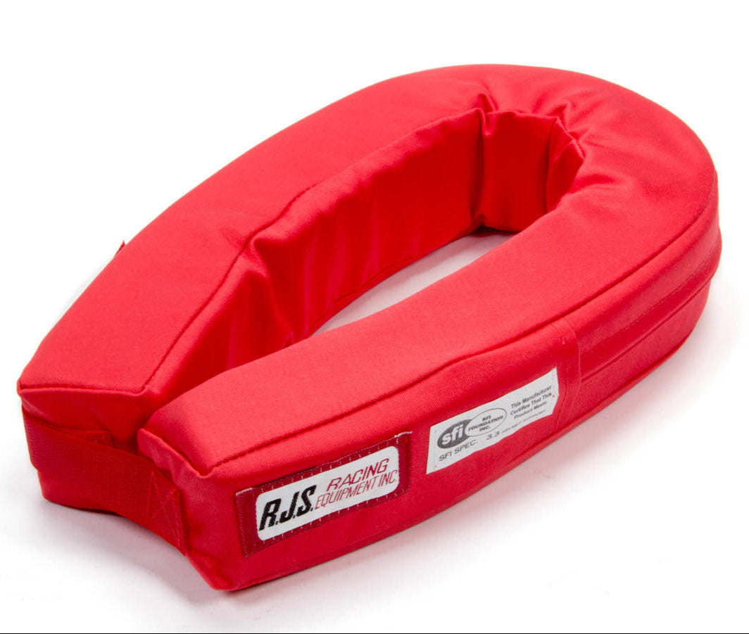 RJS Neck Collar Horseshoe Style SFI (Red)