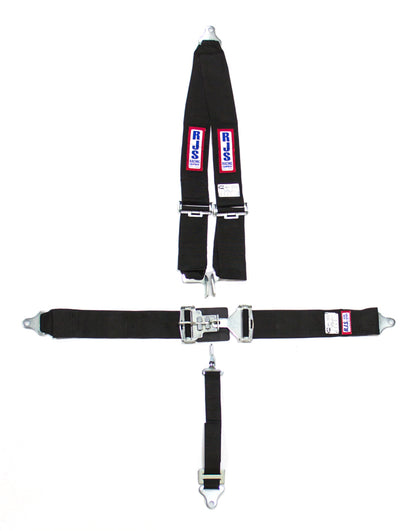 RJS 5-Point Roll Bar Mount Harness 2" Sub (Black)
