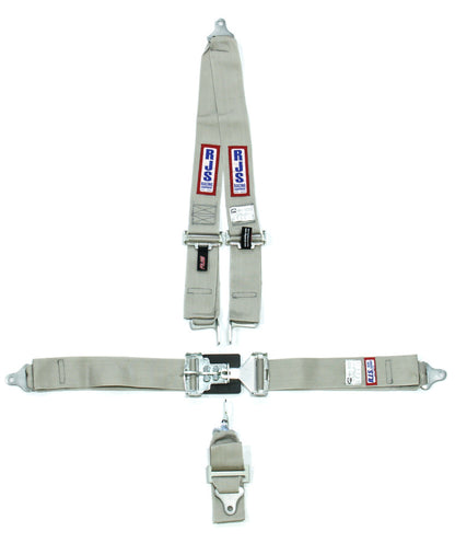 RJS 5-Point Roll Bar Mount Harness 3" Sub (Gray)