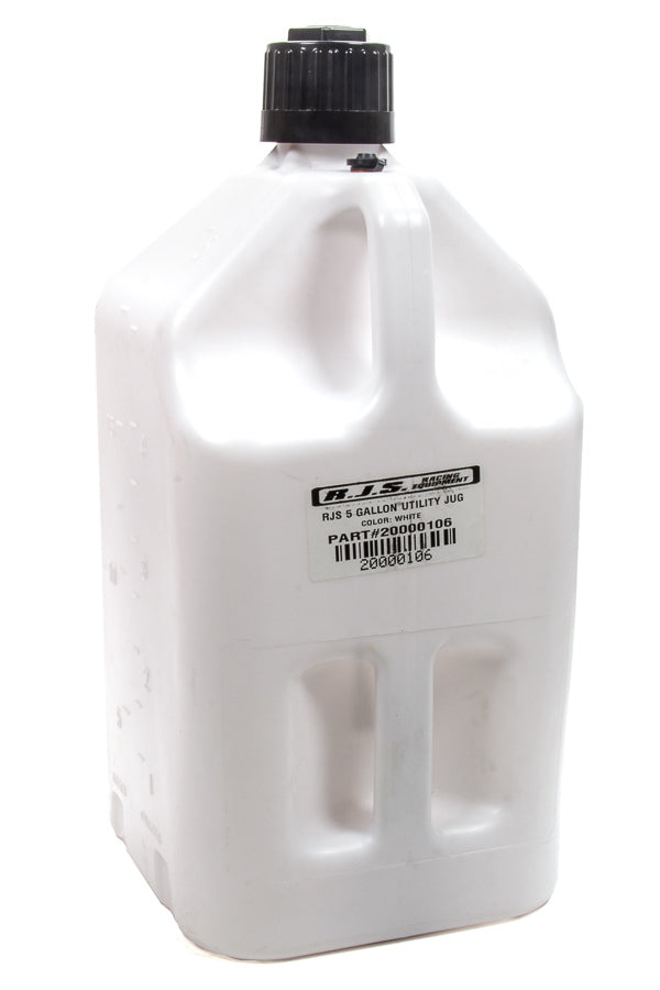 RJS 5 Gallon Utility Jug (White)