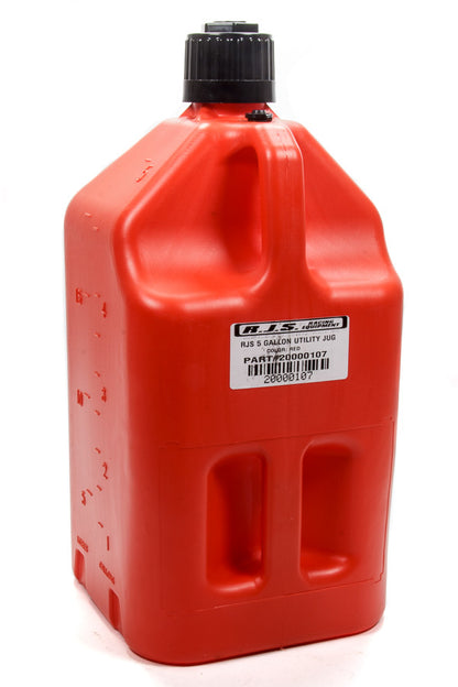 RJS 5 Gallon Utility Jug (Red)