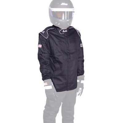 RJS Elite Series 1-Layer Driving Jacket SFI (Black)