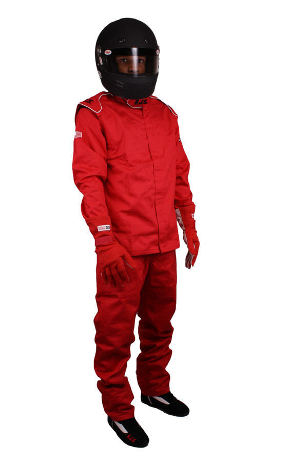 RJS Elite Series 1-Layer Driving Jacket SFI-1 (Red)