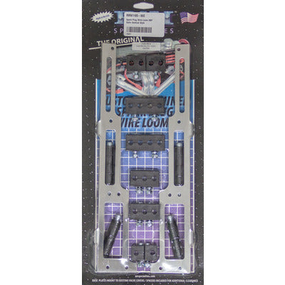 R&M Spark Plug Wire Loom SBF Satin Vertical Style 1105-90-S