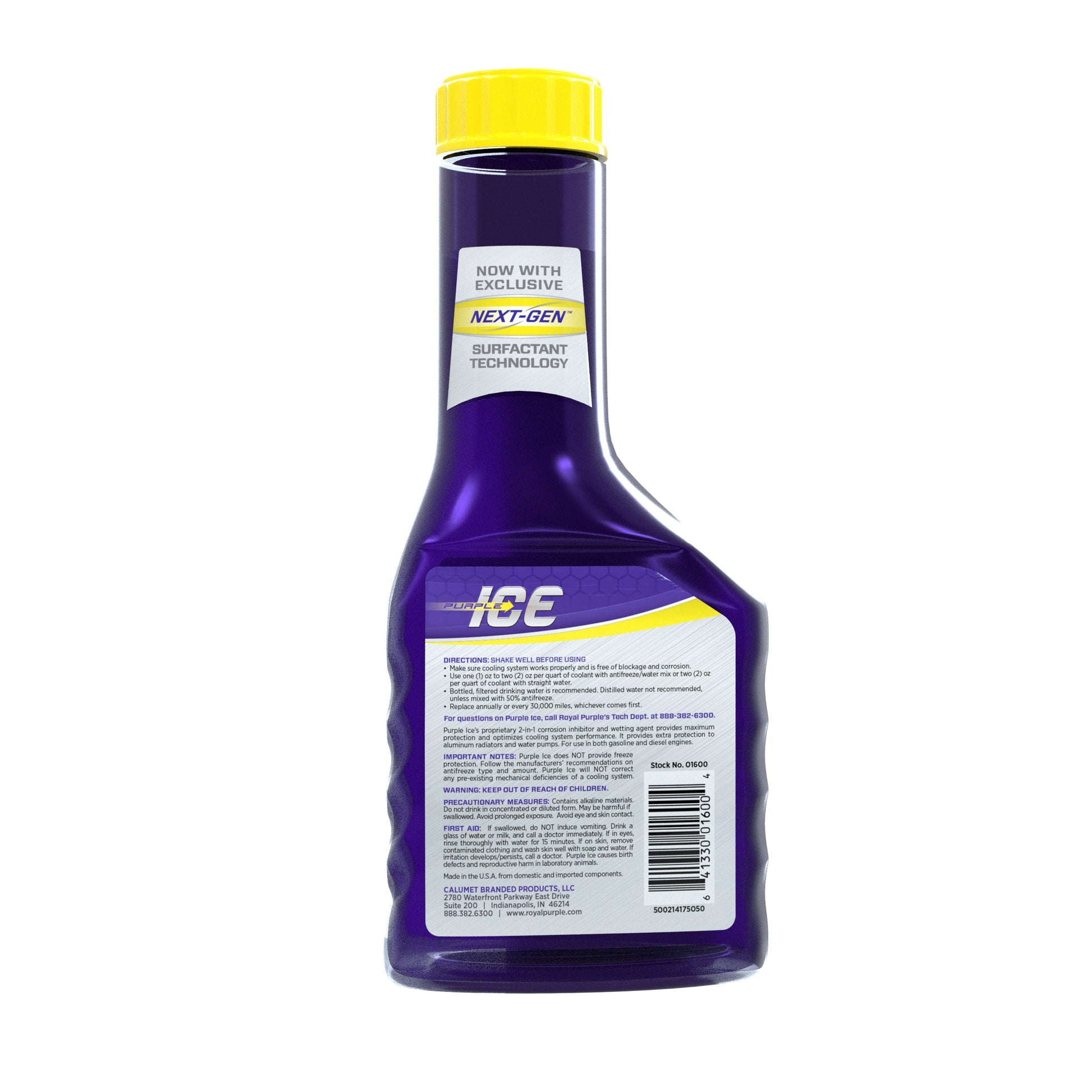Royal Purple Next-Gen ICE Coolant Antifreeze (label)