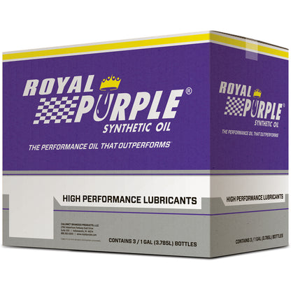 Royal Purple Synthetic Oil (Package of Case of 3 Gallons)