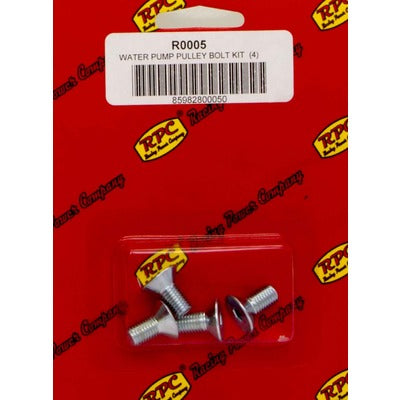 Racing Power Bolt Kit for SBC/BBC Aluminum LWP Pulley (4pk) R0005