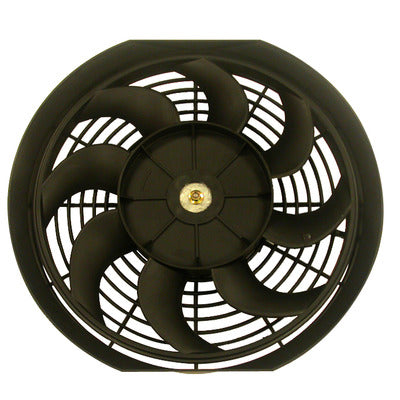 Racing Power 12" Universal Cooling Fan w/Curved Blades 12V R1012