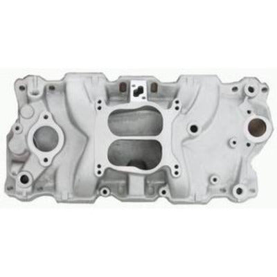 Racing Power Aluminum Dual Plane Intake Manifold (Satin) R1101