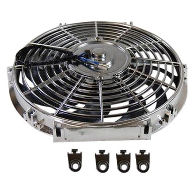 Racing Power 12" Electric Fan Curved Blades R1203