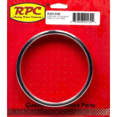 Racing Power Sure Seal 1/4" Aluminum A/C Riser Fit Flat Base R2013XB