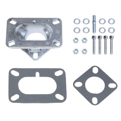 Racing Power 2-Barrel Carb to 1-Barrel Manifold Adapter R2025