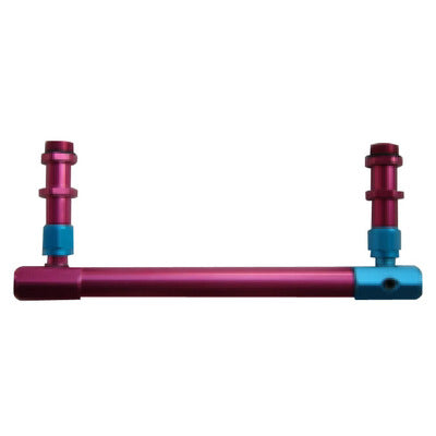 Racing Power Holley 4150 Aluminum Fuel Log Red/Blue 3/8Innpt R2158