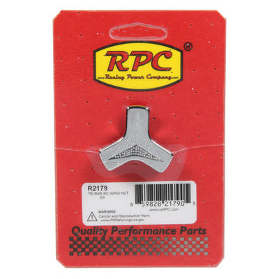 Racing Power Tri-Bar A/C Wing Nut R2179