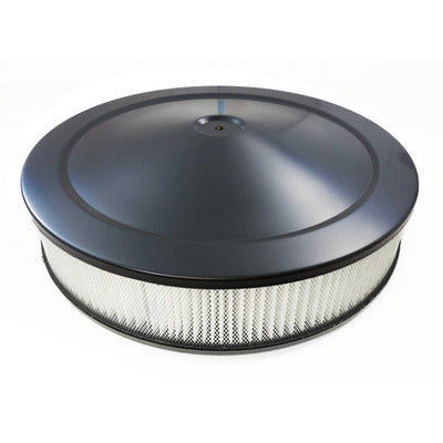 Racing Power 14" x 3" Muscle Air Cleaner Kit Black R2195BK-BOX