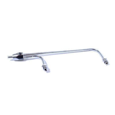 Racing Power Holley Quad Fuel Line Chrome 8-21/32" Centers R2198