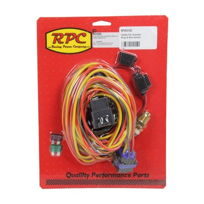 Racing Power Electric Fan Controller Relay & Wire Harness R3103