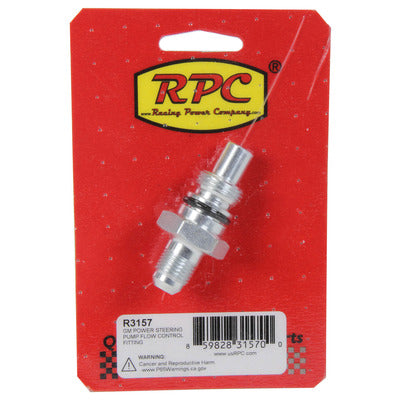 Racing Power GM Power Steering Pump Flow Control R3157
