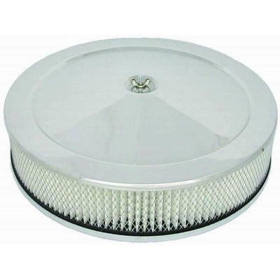 Racing Power 14" x 3" Air Cleaner Kit - Paper Drop Base R3195