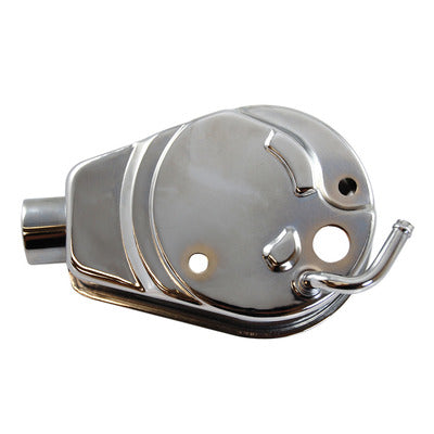 Racing Power Power Steering Pump Reservoir Only Chrome R3812