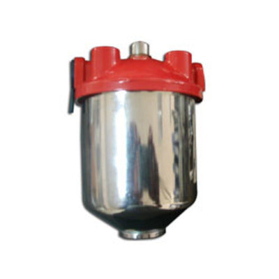 Racing Power Large Red Top Single Port Fuel Filter R4295