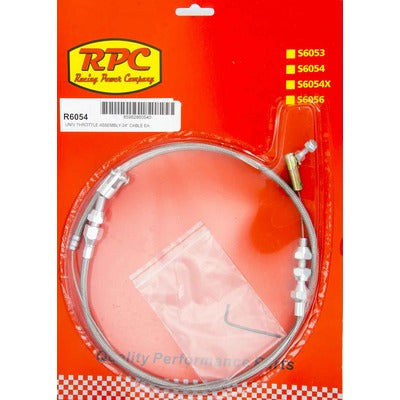 Racing Power Stainless Throttle Cable 24" R6054