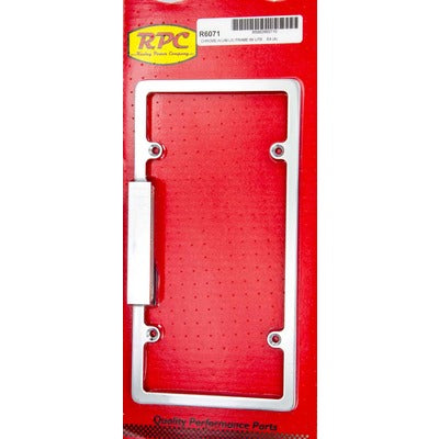 Racing Power Aluminum License Plate Frame w/Light R6071