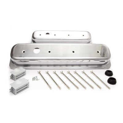 Racing Power SBC Aluminum Short Center Bolt V/C Plain Polished R6136-1